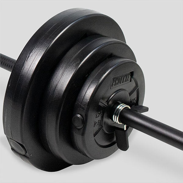 Phoenix Fitness 20KG barbell weight set, UK version