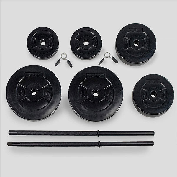 Phoenix Fitness 20KG barbell weight set, UK version