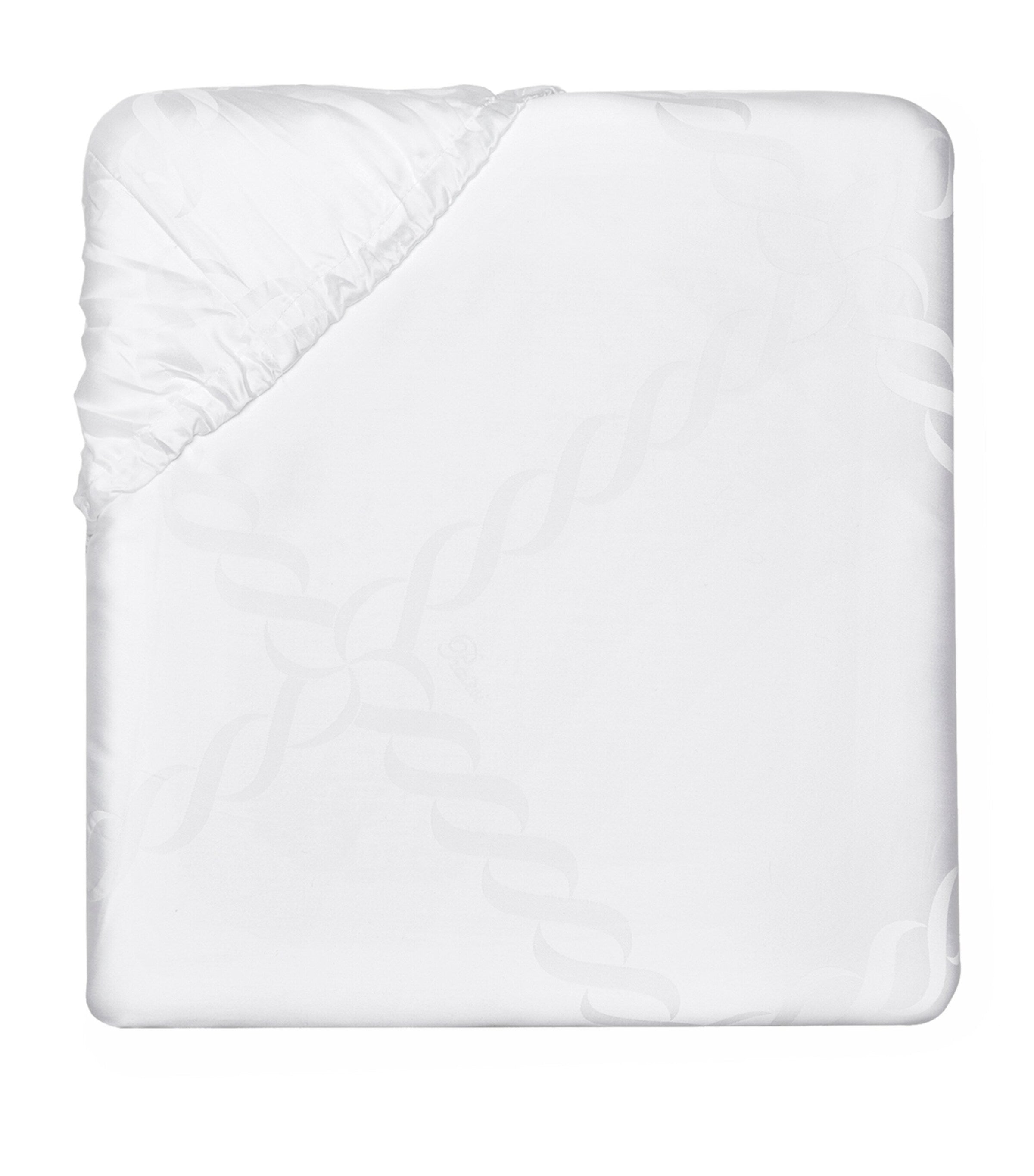 Pratesi Treccia Super King fitted sheet, imported from the UK