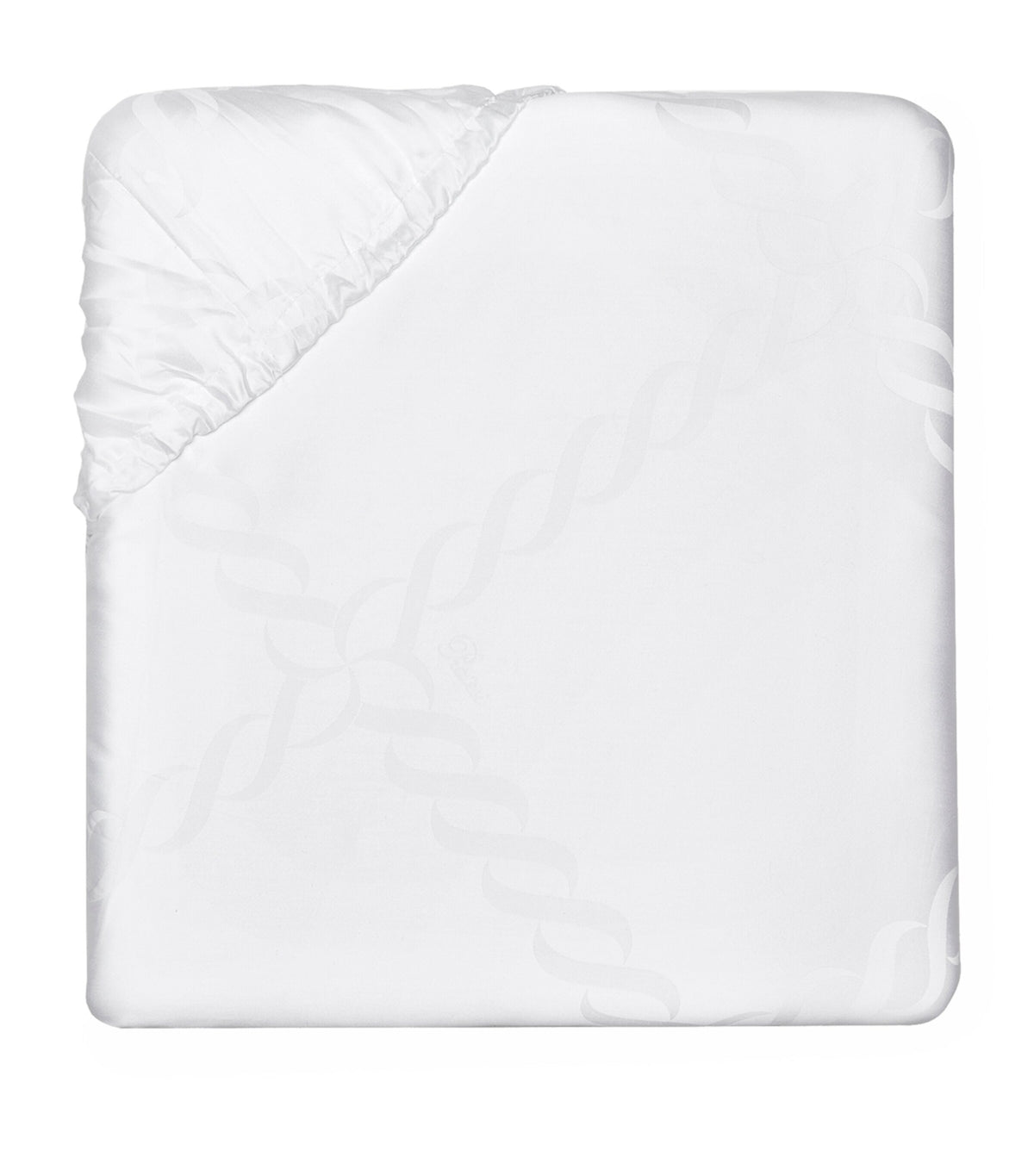 Pratesi Treccia Super King fitted sheet, imported from the UK