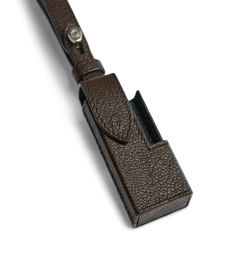 Dunhill leather Rollagas charm - British product