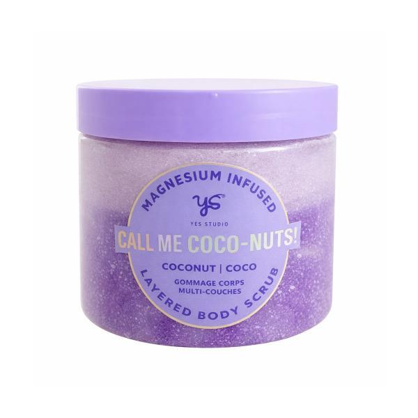Yes Studio triple layered coconut body scrub 600g - British product