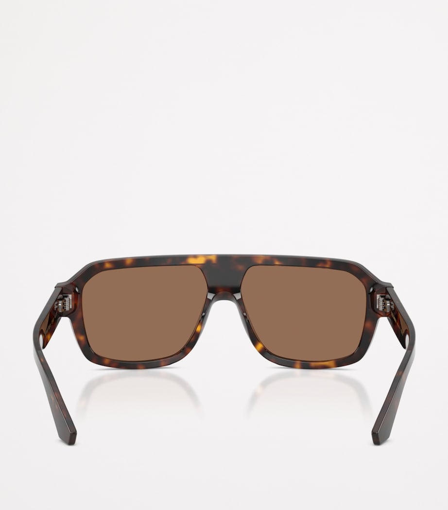 Dolce&Gabbana oversized pilot sunglasses - British product