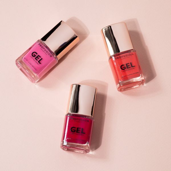 Profusion Cosmetics Go-To Brights Gel Effect Nail Polish Set