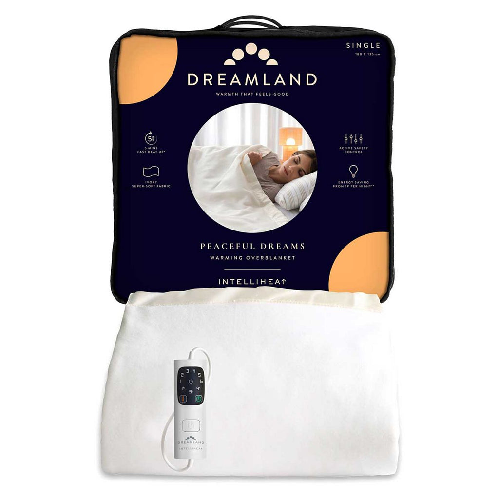 Dreamland Peaceful Dreams Warming Over Blanket Single 6T 180X135 Cm