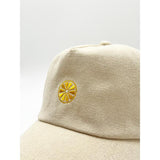 SVNX cream baseball cap with lemon embroidery 56cm (British brand)