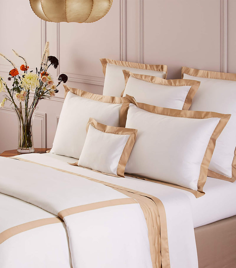 Yves Delorme Linea Dune double flat sheet 240cm x 295cm (British brand)