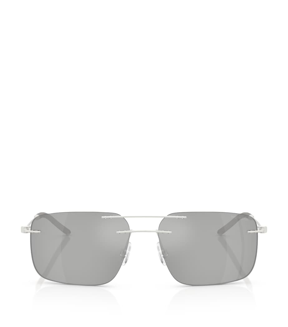 Moncler Steel sunglasses ME4003, imported from the UK
