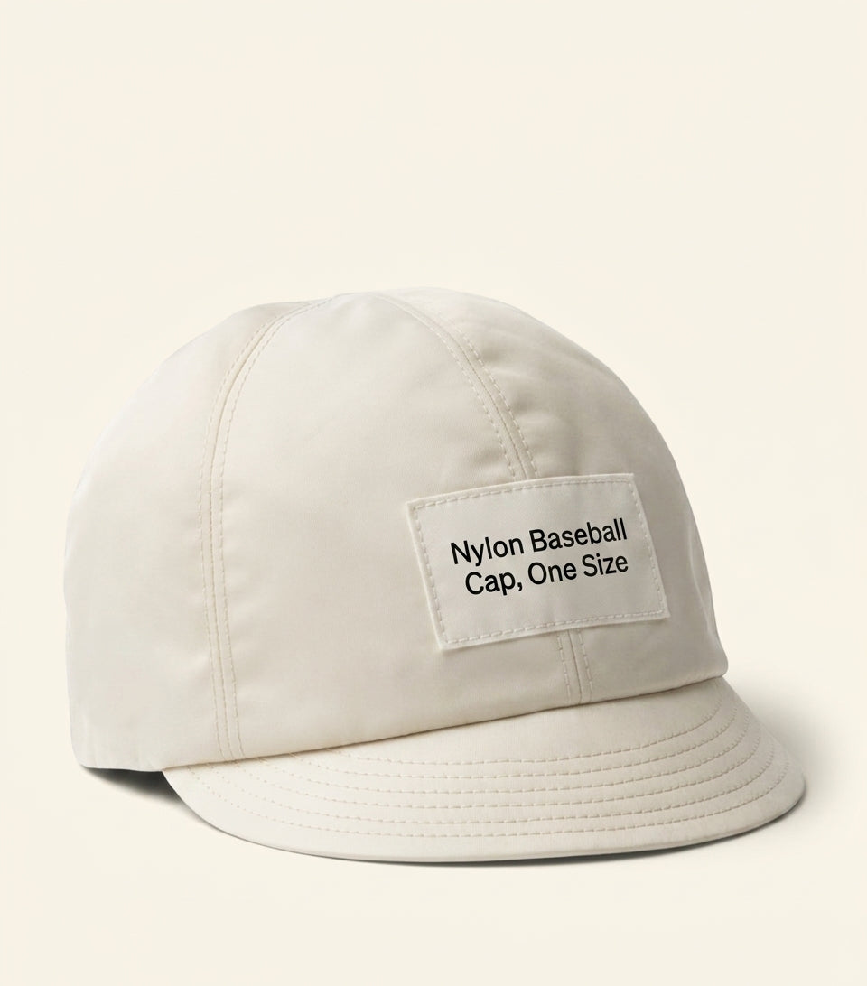 Casquette Prada Re-Nylon avec logo triangle, fabriquée en Italie, version britannique