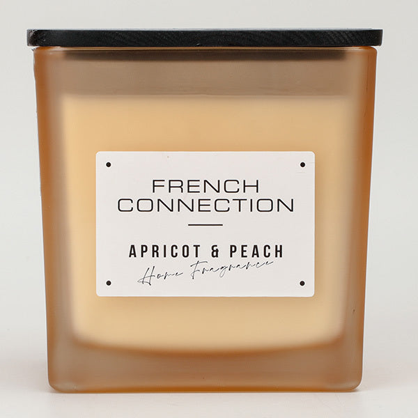 French Connection Apricot and Peach candle 800g, imported from the UK