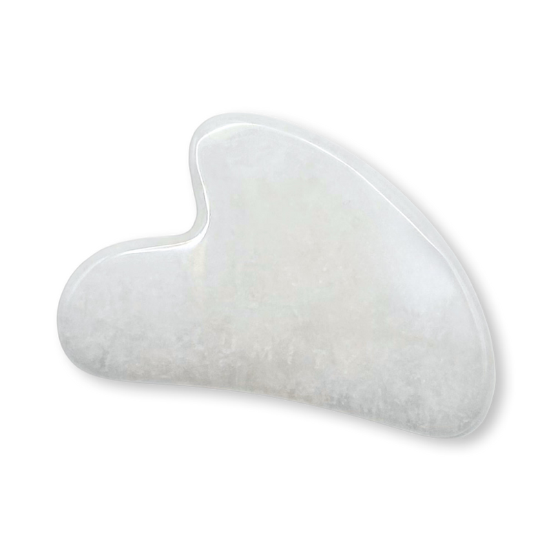 Lumity white jade gua sha tool, UK version