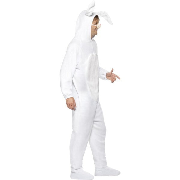 Smiffys rabbit costume white all-in-one (British brand)