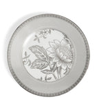 Wedgwood bone china Silver Tonquin plate 20cm (British brand)
