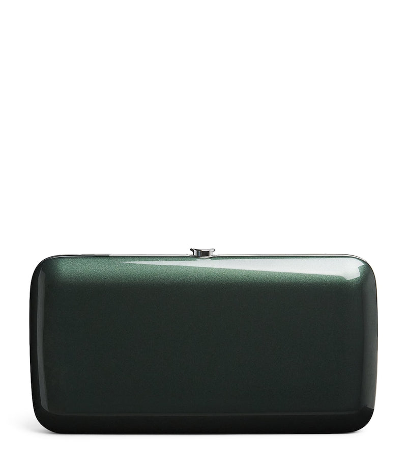Jeffrey Levinson Finley mirrored clutch bag (British brand)