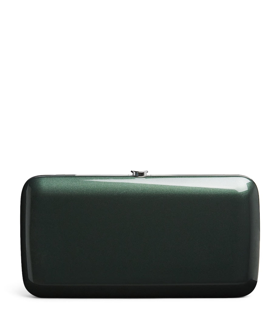 Jeffrey Levinson Finley mirrored clutch bag (British brand)