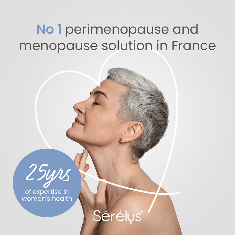 Sérélys menopause supplement 30 capsules, UK version