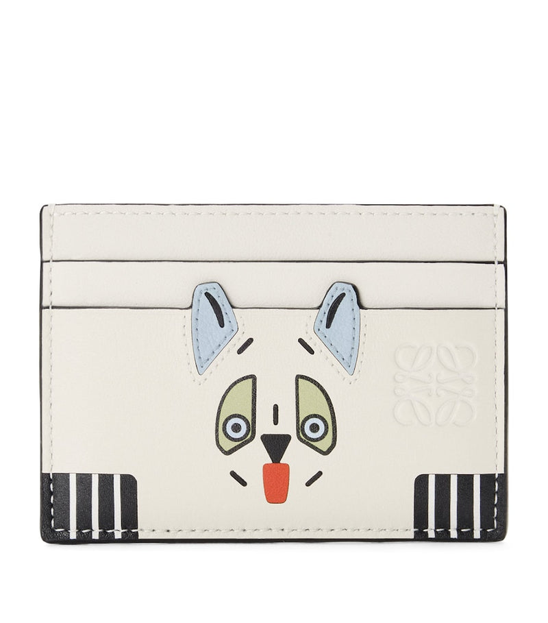 LOEWE Futurist Cat compact card holder, imported from the UK