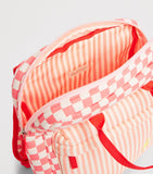 Rockahula cotton-blend check backpack for kids, imported from the UK