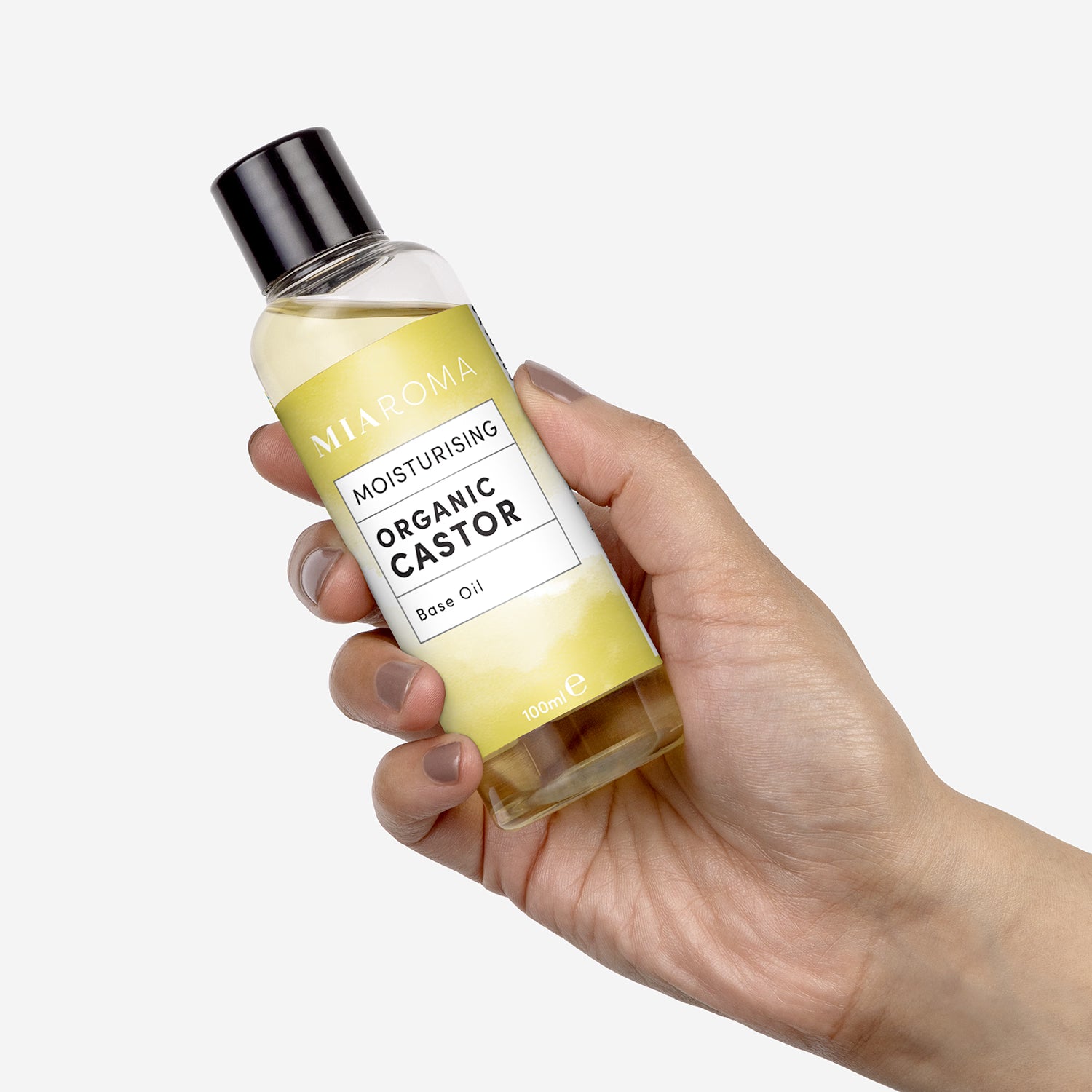 Miaroma Organic Castor Base Oil 100ml, imported from the UK