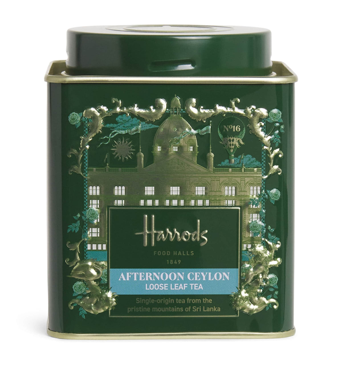 Harrods Afternoon Ceylon loose leaf tea 125g, UK version