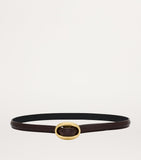 Saint Laurent leather oval belt - British product