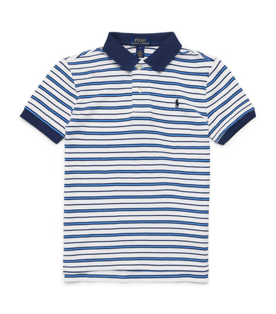 Harrods Ralph Lauren Kids Cotton Stripe Polo Shirt 6-14 Years- Buy online at McGrocer