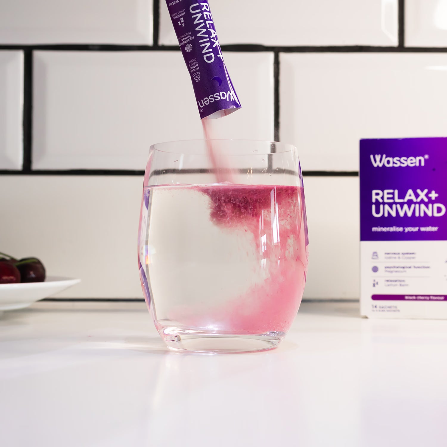 Wassen Relax Unwind Electrolytes 14 sachets (British brand)
