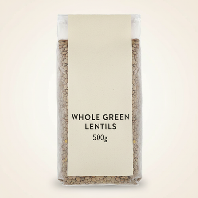 Holland & Barrett Whole Green Lentils Dry 500g