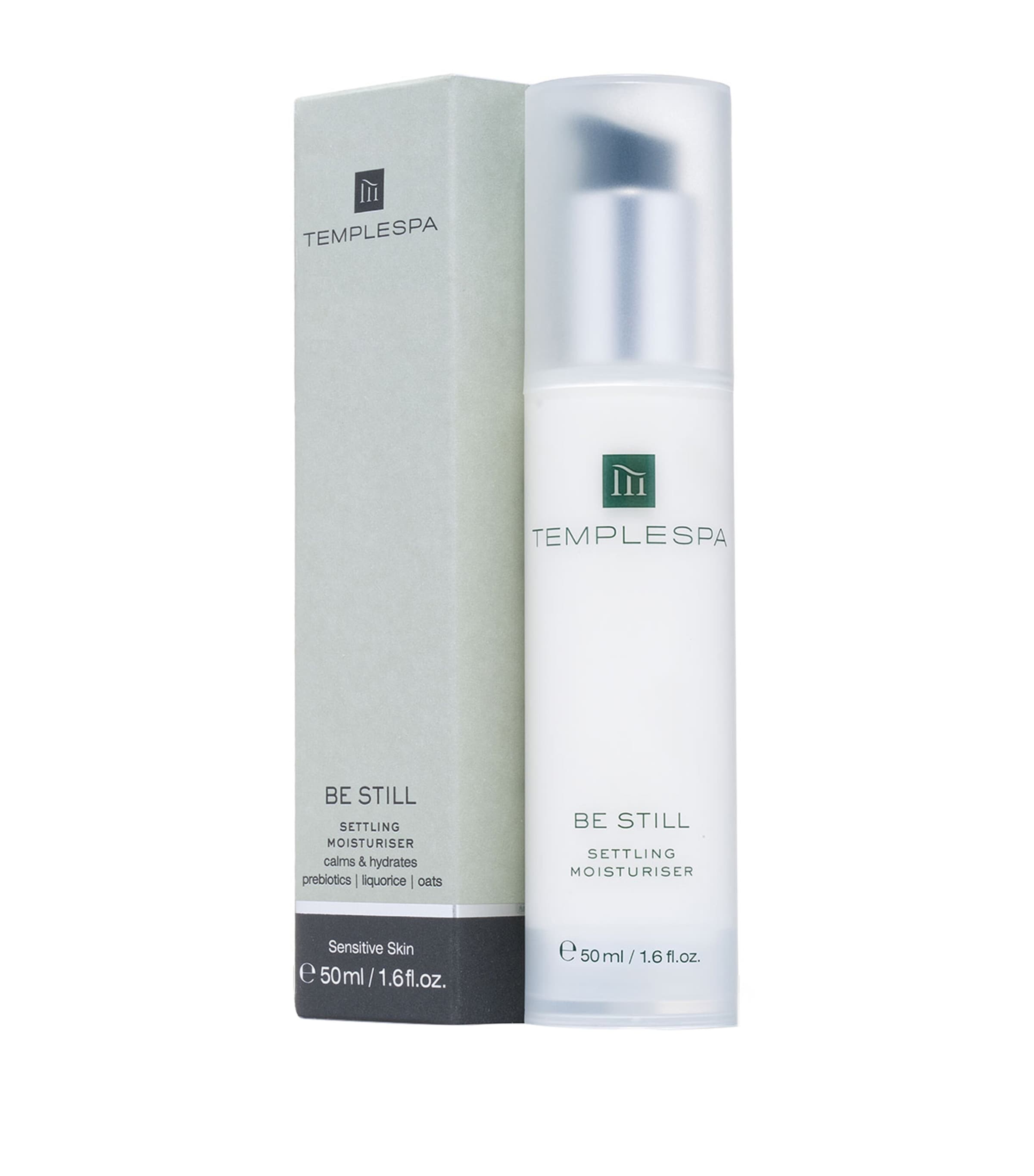 TEMPLESPA Be Still Settling Moisturiser 50ml - British product