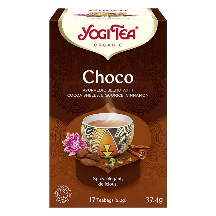 Yogi Tea Organic Choco 17 Tea Bags Herbal Tea Holland&Barrett   