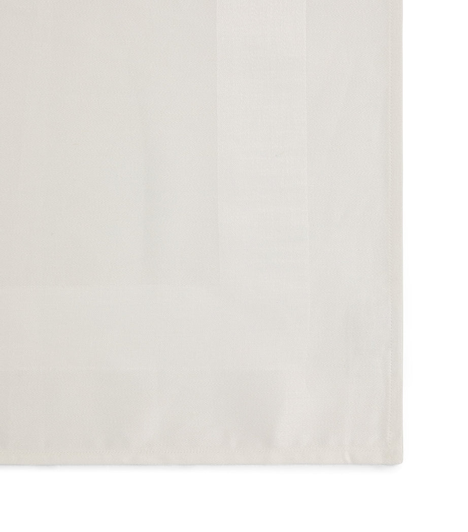 Thomas Ferguson Satin-Trim linen placemat (British brand)