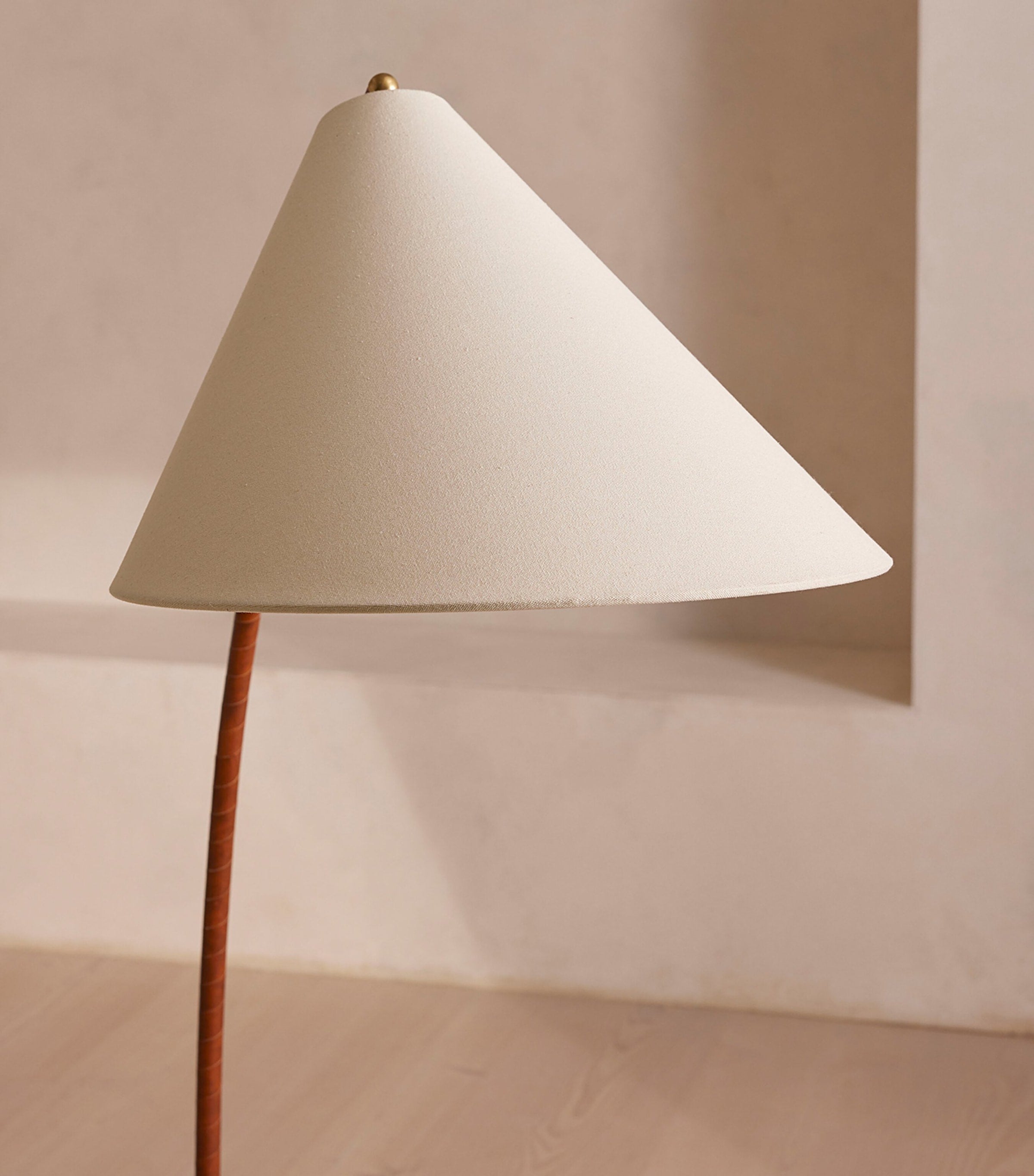 Soho Home Winona floor lamp oak side table (British brand)