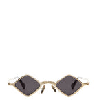 Kuboraum metal Mask Z14 sunglasses with geometric tinted lenses, UK version