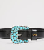 Valentino Garavani VLogo Signature Gemstone belt, UK version
