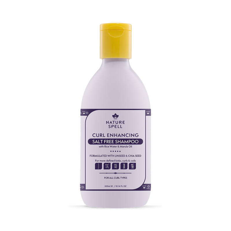 Nature Spell Curl Enhancing Salt Free Shampoo 300ml, UK version