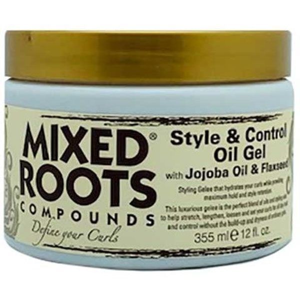 Mixed Roots Oil Gel for curls with jojoba (British brand)