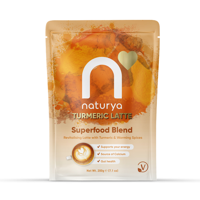 Naturya Turmeric Latte Superfood Blend 200g - British product