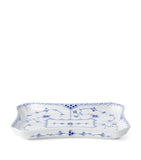 Royal Copenhagen Half Lace Rectangular porcelain dish 24.5cm, imported from the UK
