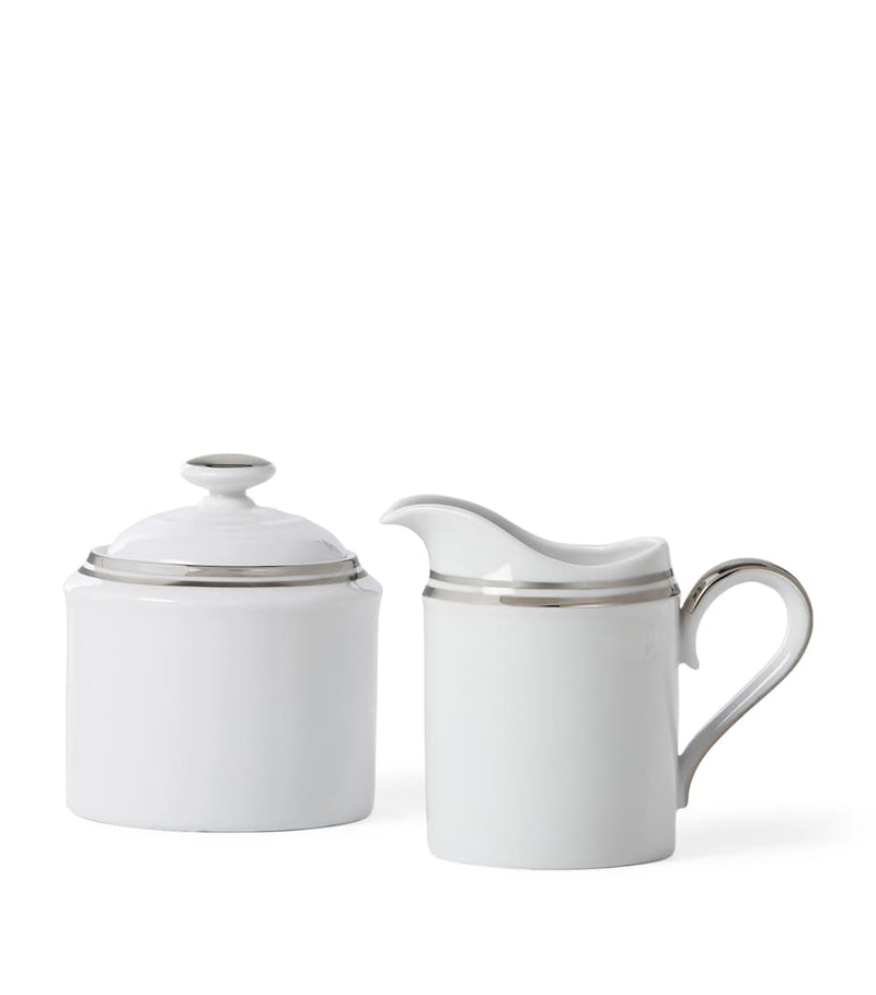 Ralph Lauren Home Wilshire creamer jug and sugar pot set, imported from the UK