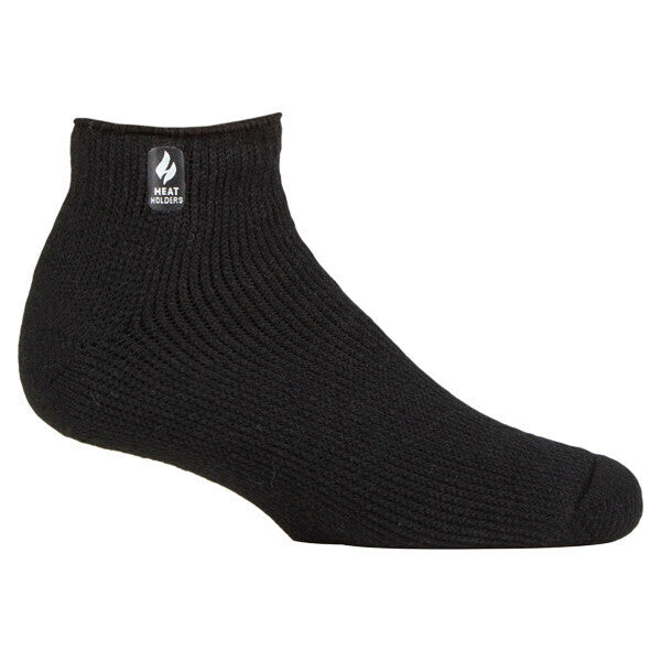 Heat Holders Mens Thermal Trainer Socks 6-11 UK GOODS Superdrug Black  