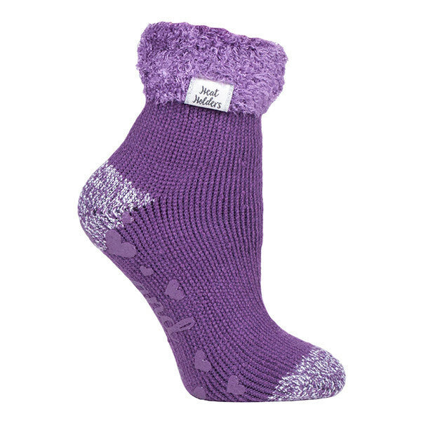 Heat Holders Womens Non Slip Thermal Bed Socks 4-8 UK GOODS Superdrug HHL13  