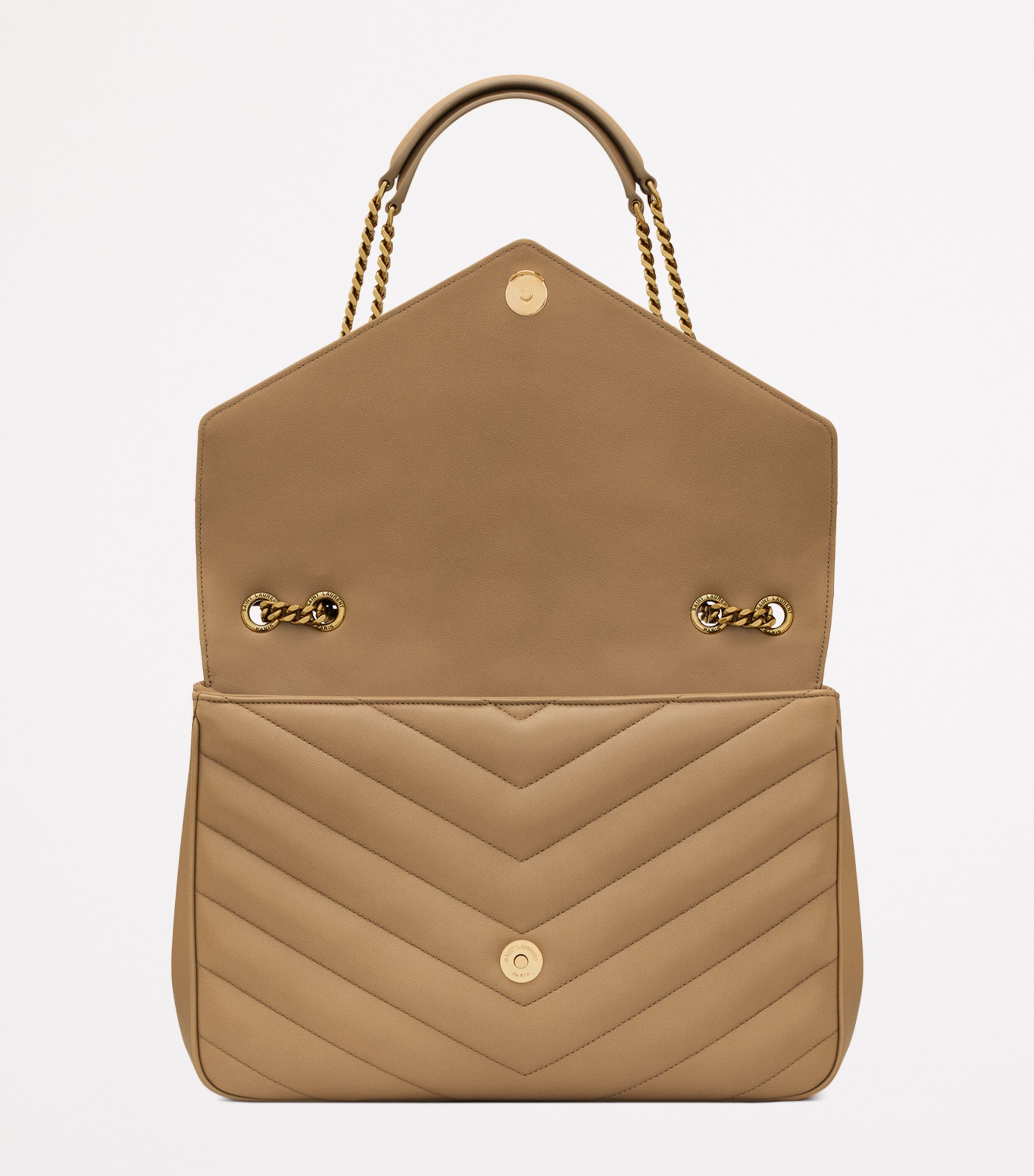 Saint Laurent Loulou shoulder bag large padded lambskin, UK version