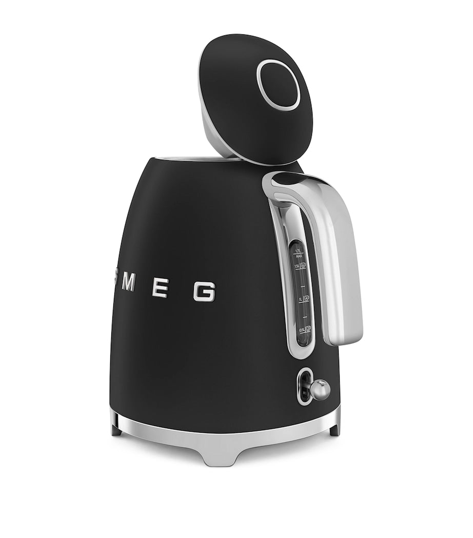 Smeg retro electric kettle with stainless steel details (British brand)