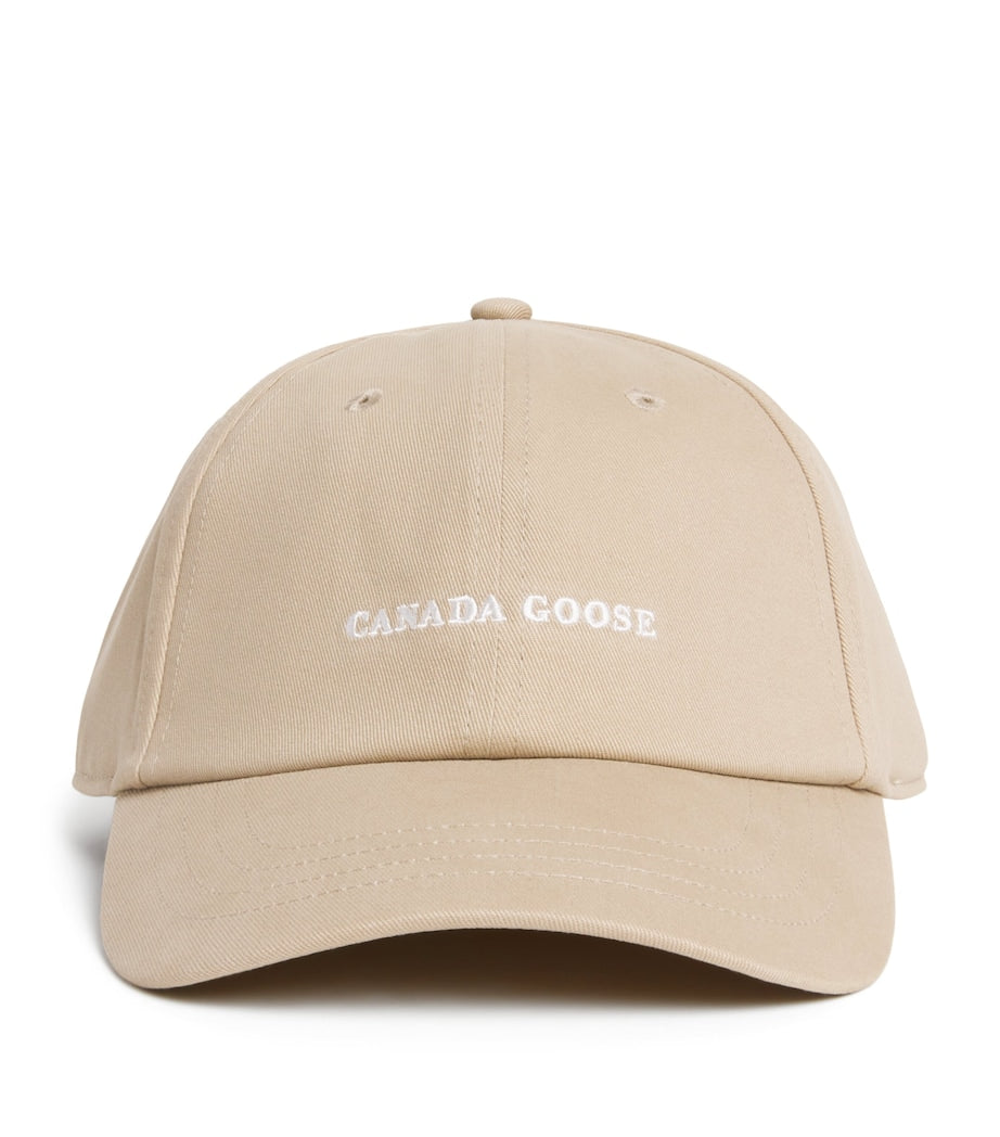 Canada Goose Logo Everyday baseball cap, imported from the UK