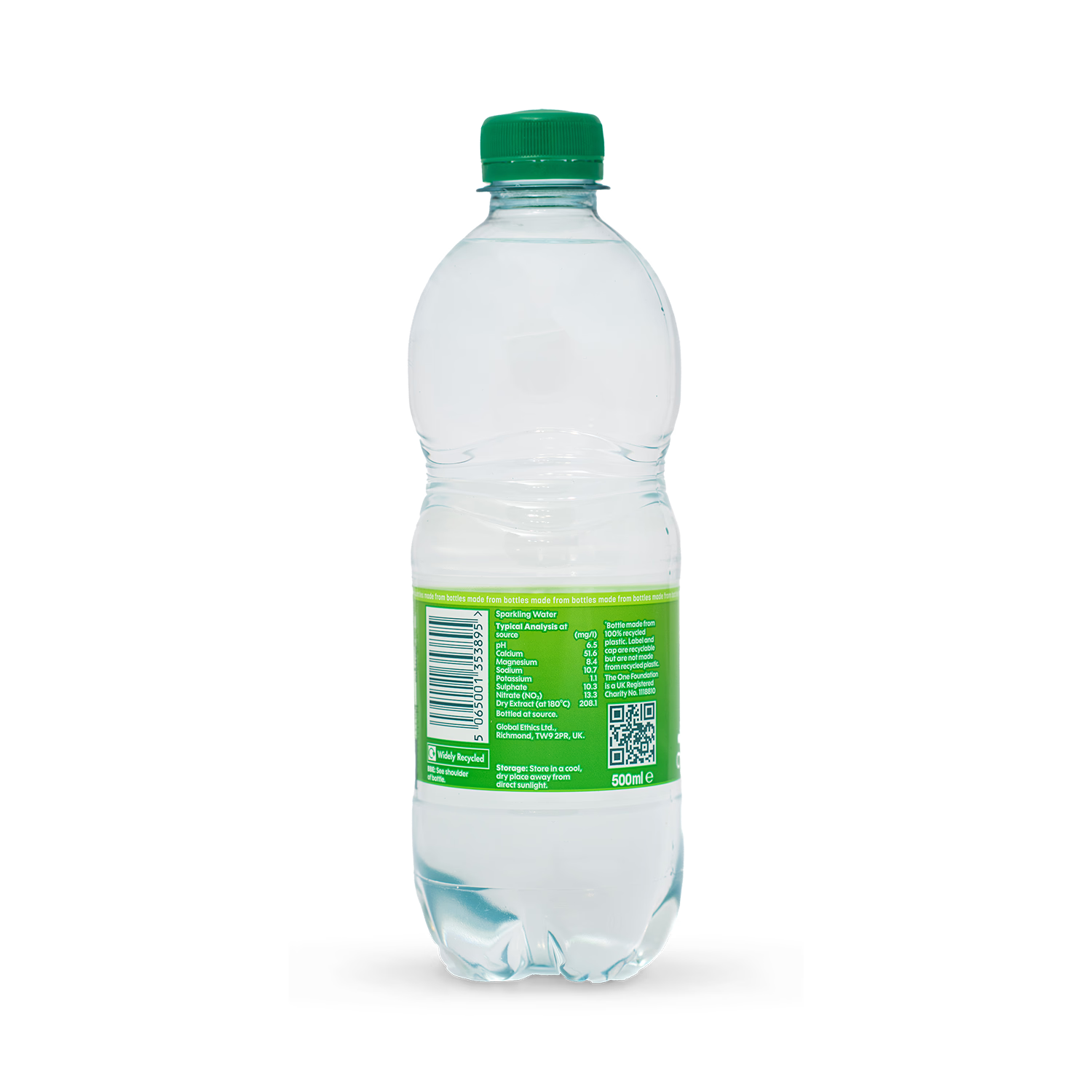 One Sparkling Water 500ml, UK version