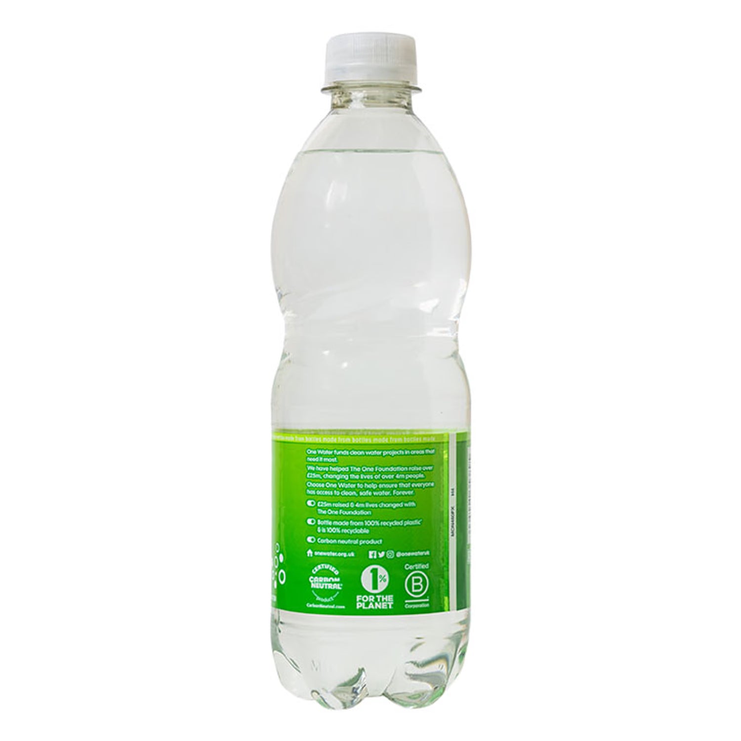 One Sparkling Water 500ml, UK version
