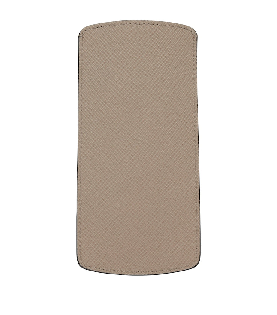 Smythson Panama leather glasses case, UK version