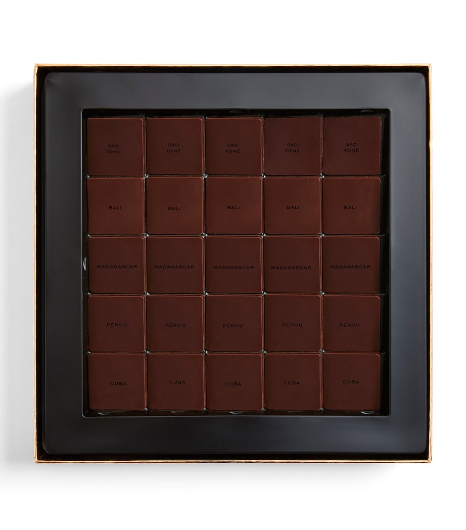 Pierre Marcolini dark chocolate squares Saveur du Monde 100g (British brand)