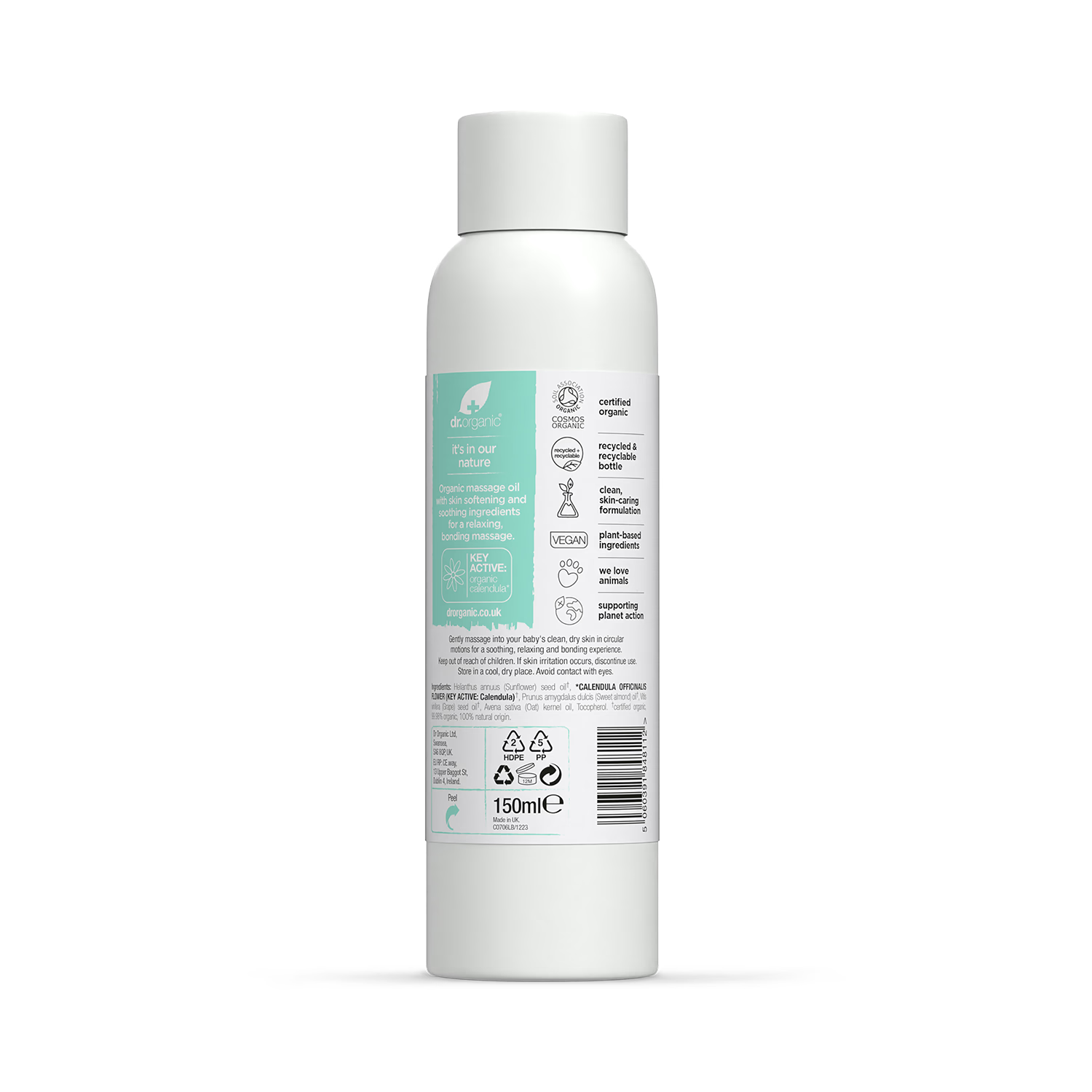 Dr Organic Mother & Baby Massage Oil 100ml (British brand)
