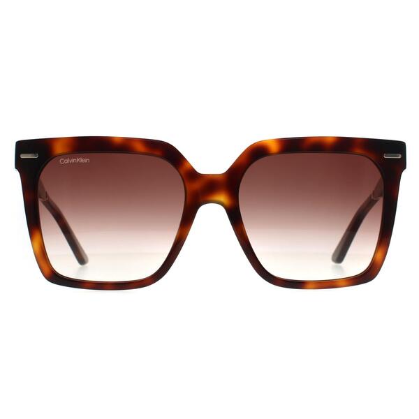 Calvin Klein women's sunglasses CK22534S brown gradient, imported from the UK